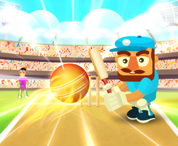 Play Cricket Gunda — screenshot