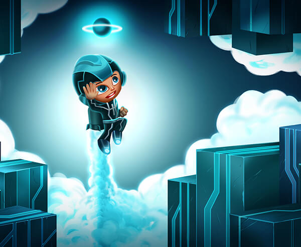Play Rocket Man — screenshot
